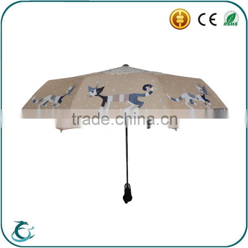 21 inch auto open manual close new design folding rian umbrella