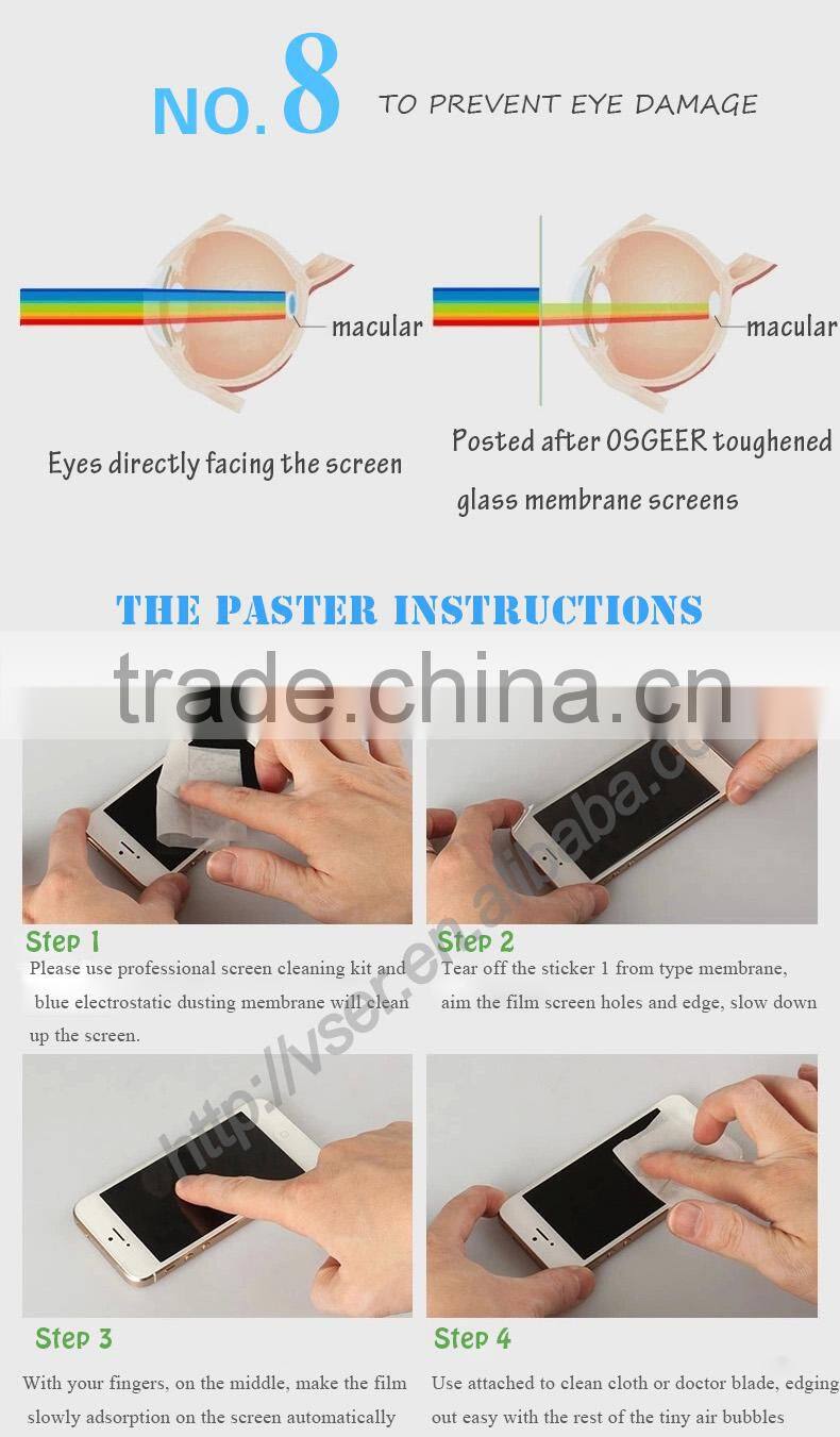 Superhard h9 TPU anti shock screen protector for LG LS751