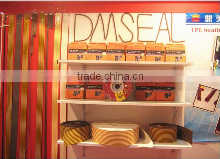 self-adhesive EPDM rubber foam sealing strip for windows and doors seal