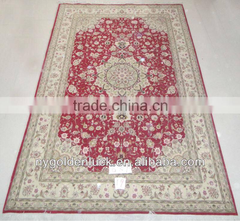 6x9ft non flammable handmade wool carpet