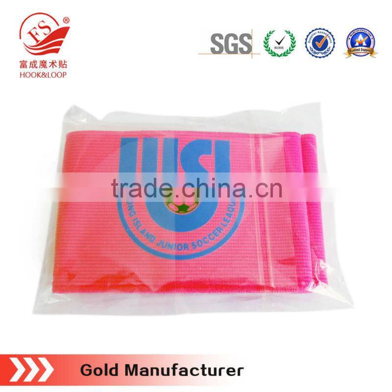 Elastic magic tape with custpm design