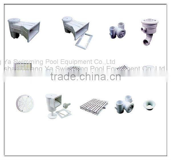 Svadon SV-2005 type concrete pool wall skimmer