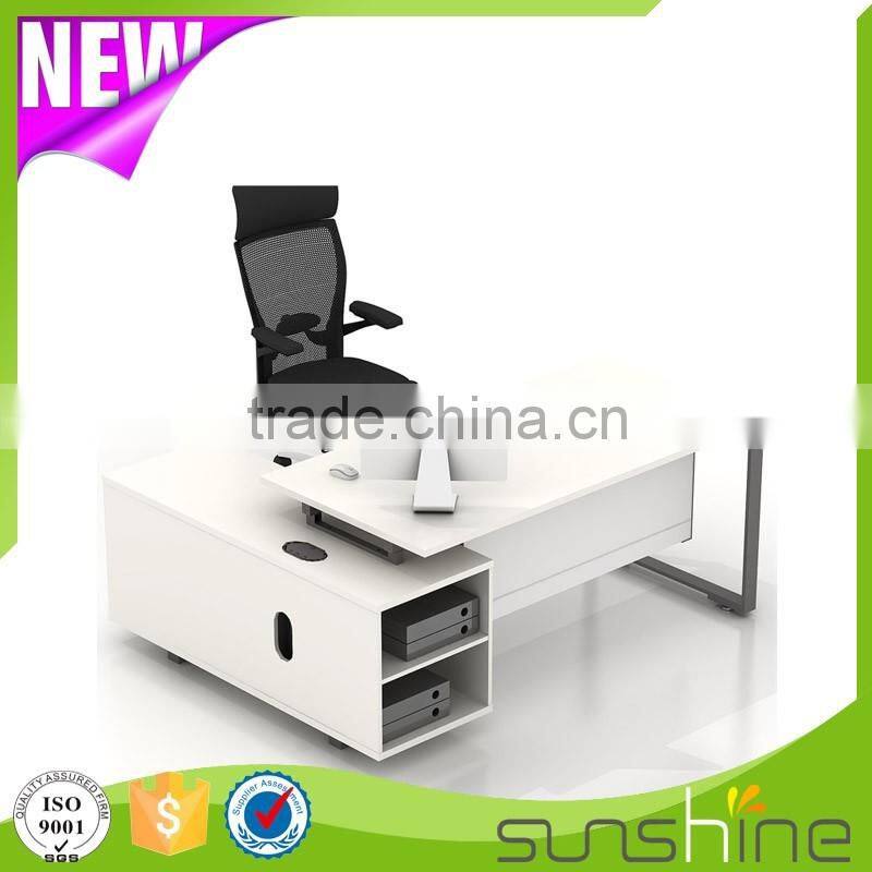 KB-MED07 2016 Best Selling Top Quality Office Furniture/Supervisor Office-Metal Frame Middle Executive Desk