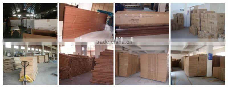 Made in china nice quality doors with blind