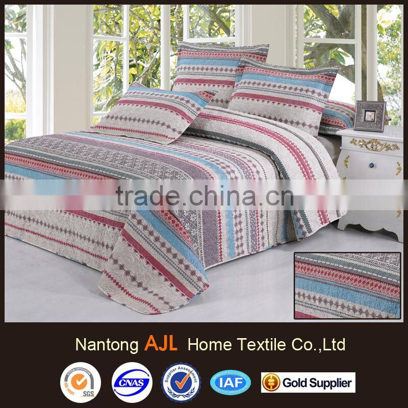 2015 100%cotton coverlet bedspread