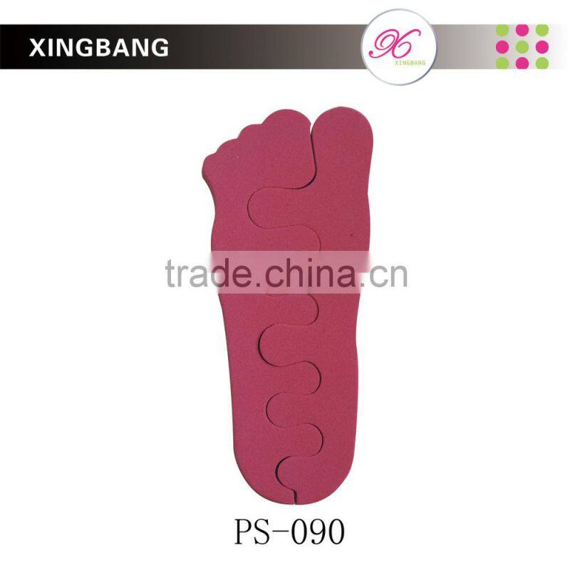 hot sale toe separator, customizable comfy EVA pedicure tools with vibrant color