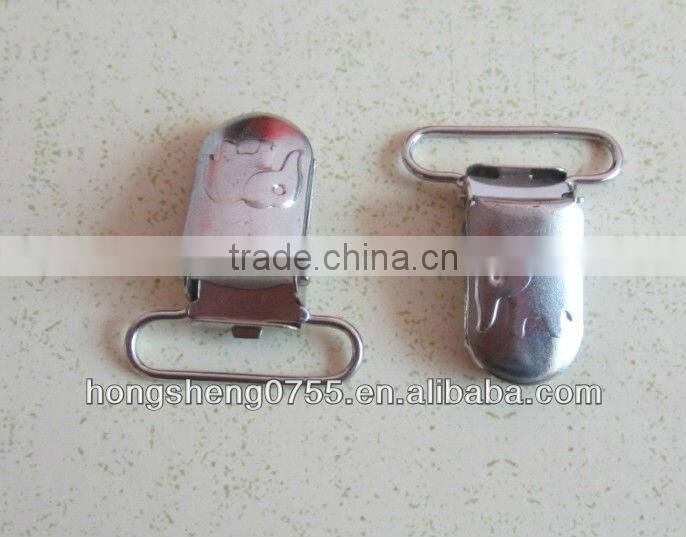 custom metal garment clip,fashion garment clip,garment suspender clip