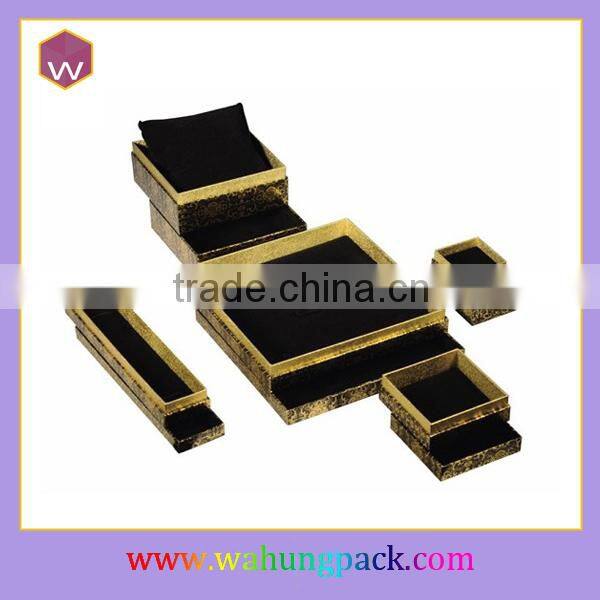 plastic& paper magnet jewelry gift box /engagement jewerly set ring gift box