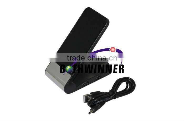 USB mobile phone holder with HUB