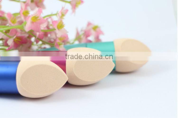 cosmetics beauty 2016 New deisgn cosmetic powder puff with handle