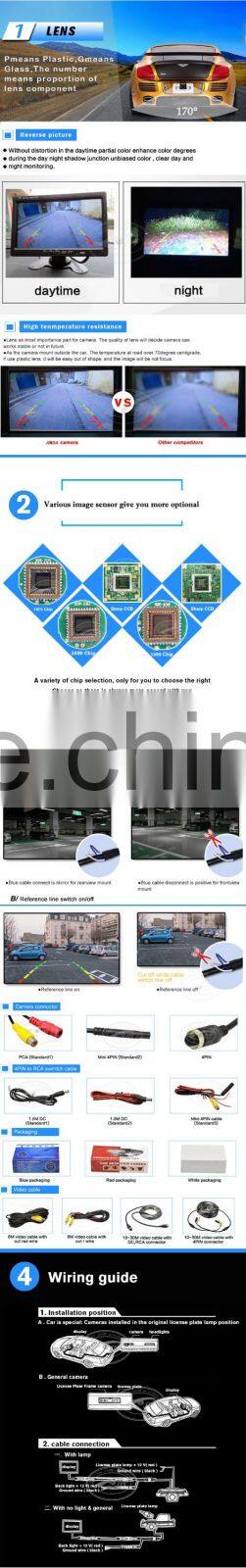 Good quality 360 degree rotatable car camera Factory outlet!!