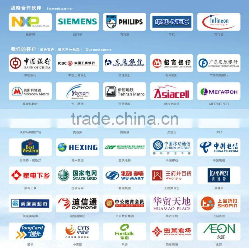 OEM RFID Blank 125kHz Smart Card