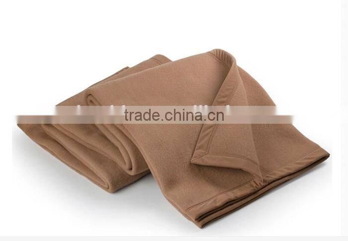 Hot Selling Hotel or Home Used Wool Blanket Wholesale Hotel Collection Blanket