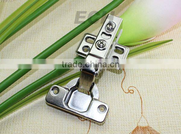 high quality Iron hydraulic half overlay kitchen corner cabinet hinges