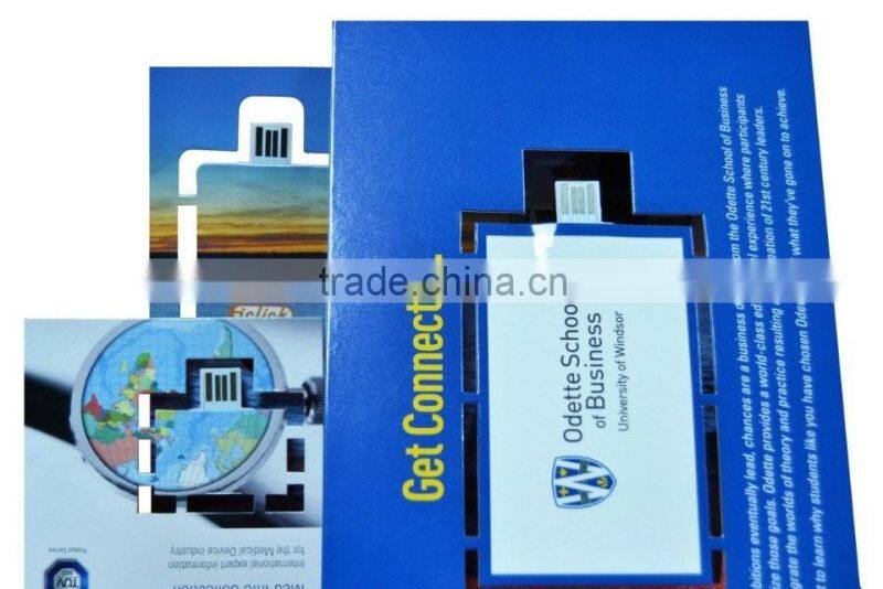 Cheapest paper card webkey usb autorun website customize image