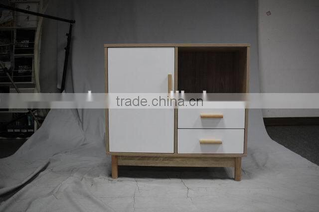 MDF with Wooden cabinet wood handle mordern furniture
