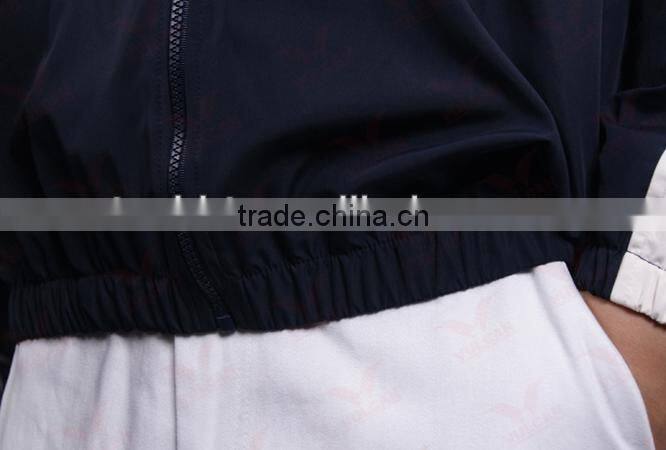 Customized Nylon Waterproof material Men's Long sleeves Golf Jacket