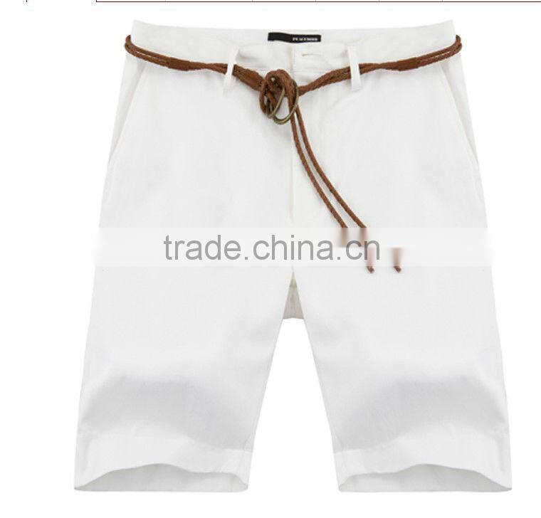 Blank White Color Wholesales Mens Board Short L Size