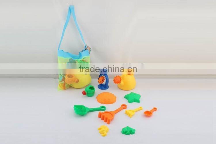 Summer funny beach sand molds kids toys Beach big kettle (11 PCS)