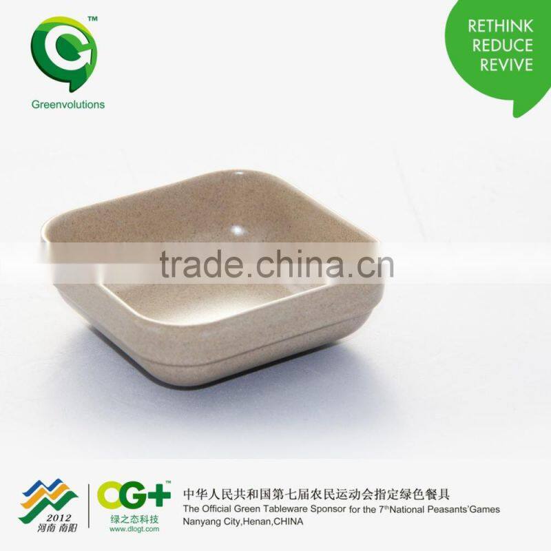 eco friendly organic material biodegradable restaurant dinner plate