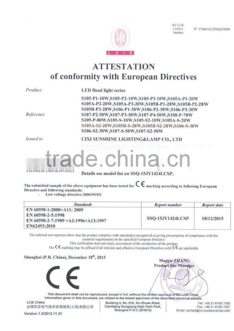 With Motion Sensor LED Floodlight Outdoor 50W LED Flood Light 50W