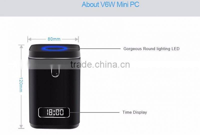 Cloudnetgo Mini PC TV Box Intel Z8300 CherryTrail Quad Core 2GB RAM 32GB ROM compute Box Win 10 OS with Camera