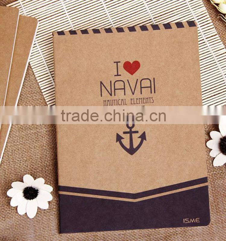 2014 Wholesale notebook of kraft paper cover