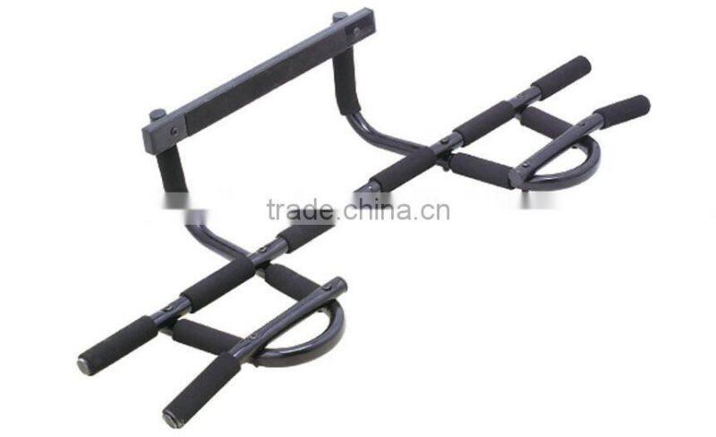 High Quality Cheap Door Iron Material Gym Pull Up Bar For Indoor Gym Exercise H0247