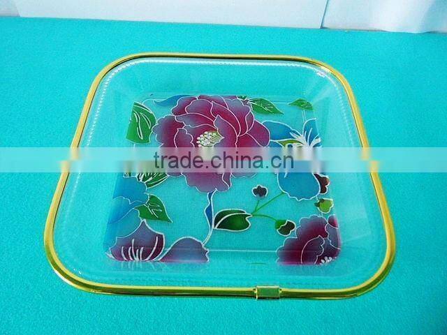 Square plastic Fruit Plate