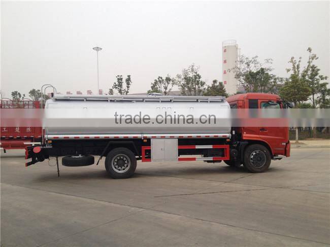 Dongfeng 2 axles oil tank truck for sale in south america, russia