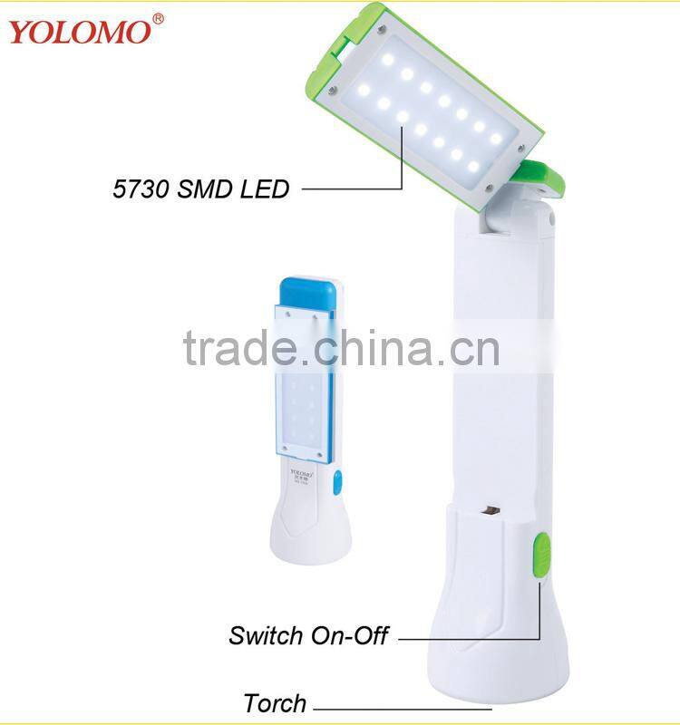 table lamp desk light with torch outdoor flashlight