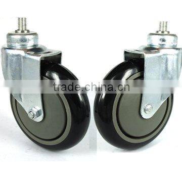 Shopping trolley wheel swivel caster fix