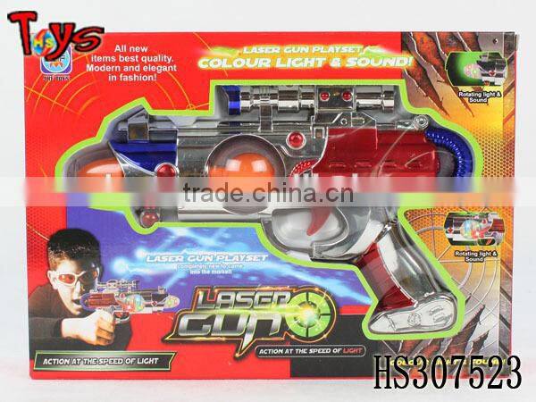 b/o funny shooting toy laser gun
