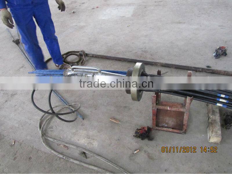 YDQ.DY220-200 type fore-cramp specia for epoxy strand tension(stretching) jack