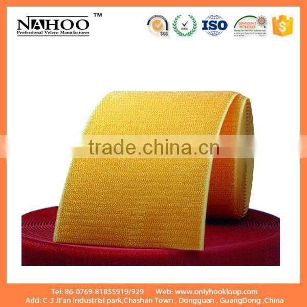 Unnapped hook and loop, unnapped loop, un-napped hook loop