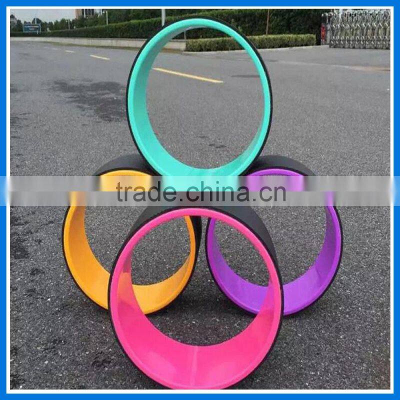 High Quantity Colorful Fitness Yoga Wheel