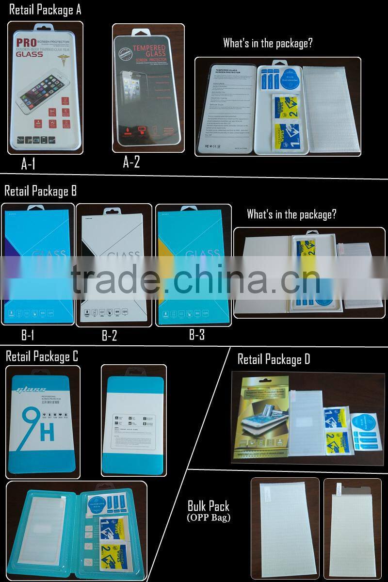 0.33mm premium full cover color tempered glass screen protector for vivo v3max