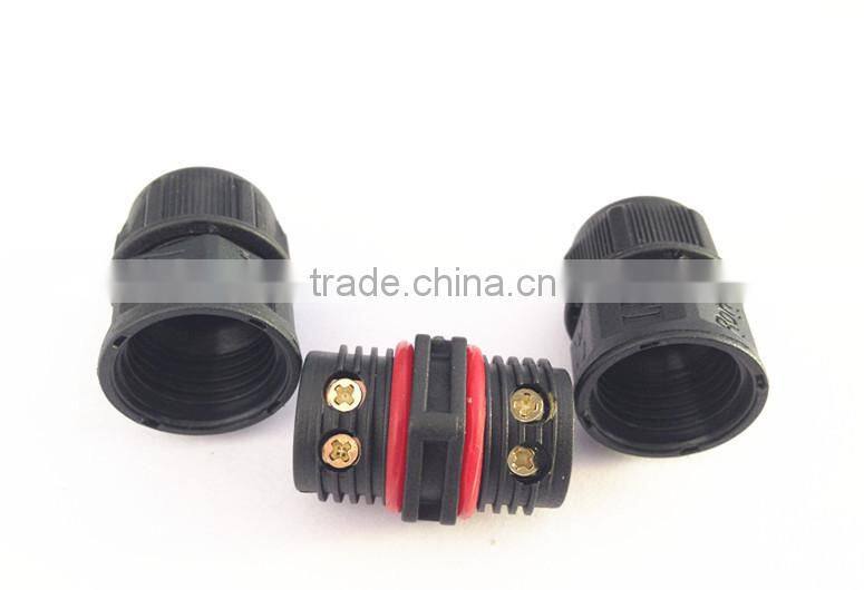 LLT mini power cord screw fixing waterproof cable connector