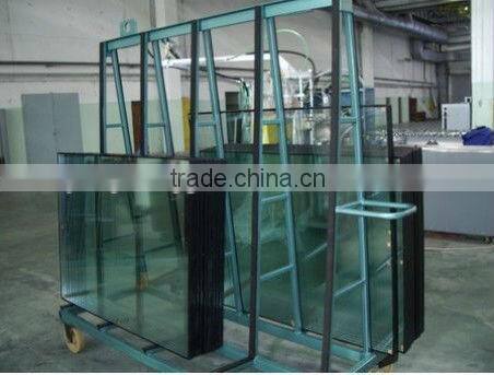 5 + 6A + 5mm hollow glass, thermal insulated glass for aircrafts with thermal insulation