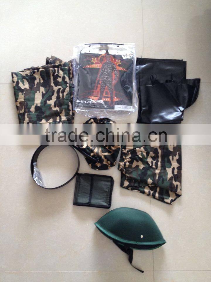 Halloween US Army Military Camouflage Clothing