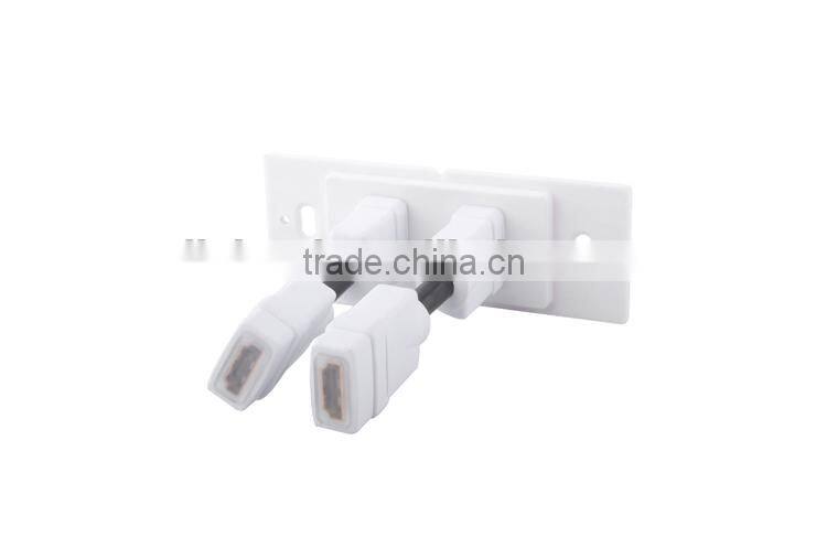 LINK-MI LM-EW02 Dual Port Home Theater HDMI Keystone Wall Plate Best Buy