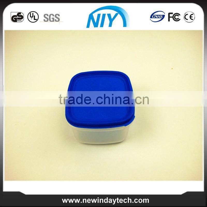 7 sets microwave plastic food preserving box, container with colorful lid
