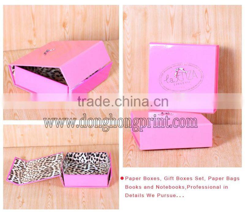 Free sample creative paper perfume packaging gift box