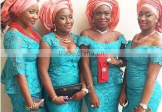 African Georges In Sequin Net Lace Cord Lace Fabric