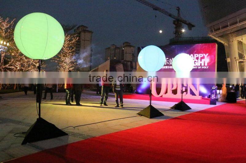 2015 hot sell ! elegant inflatable light balloon with stand from china wholesale
