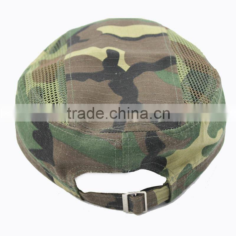 Checked Camo Military Army Hat