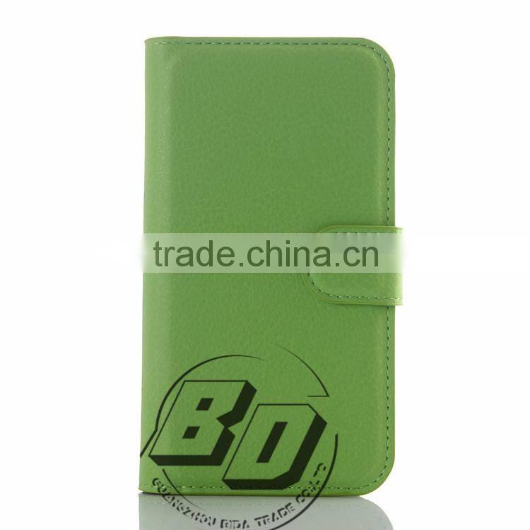 Manufacturer Wholesale Magnetic flip leather wallet case with card slots For ZTE Blade Q Lux 4G Super China Supplier