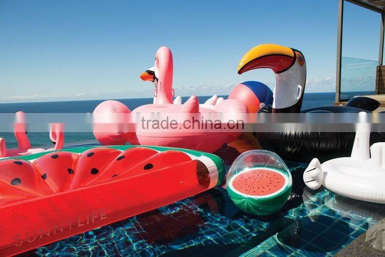 Animal pool float Adult swan flamingo pegasus unicorn inflatable for sale
