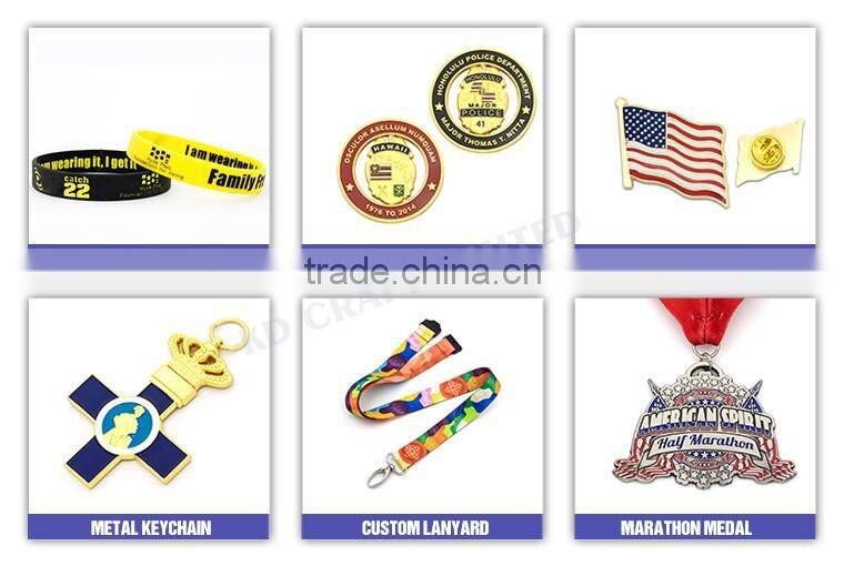 Supply custom marathon running medal