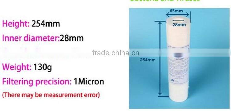 water filter sediment PP filter PP-20